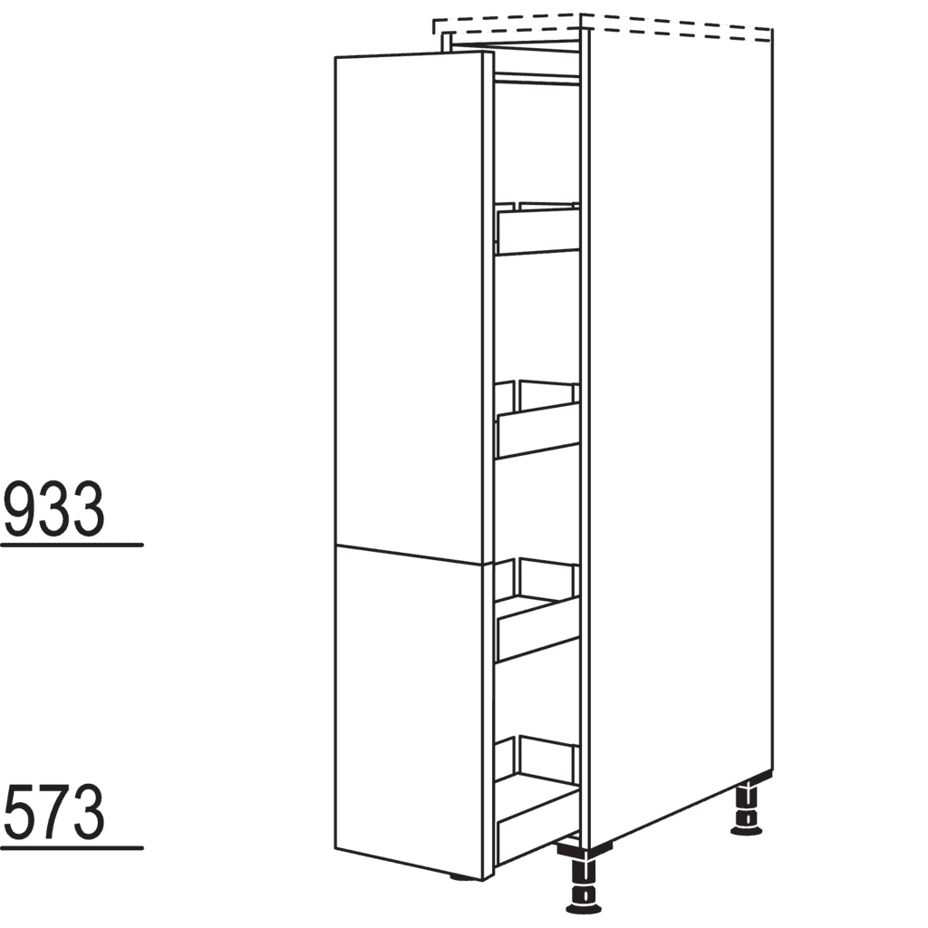 Highboard Apothekerschrank