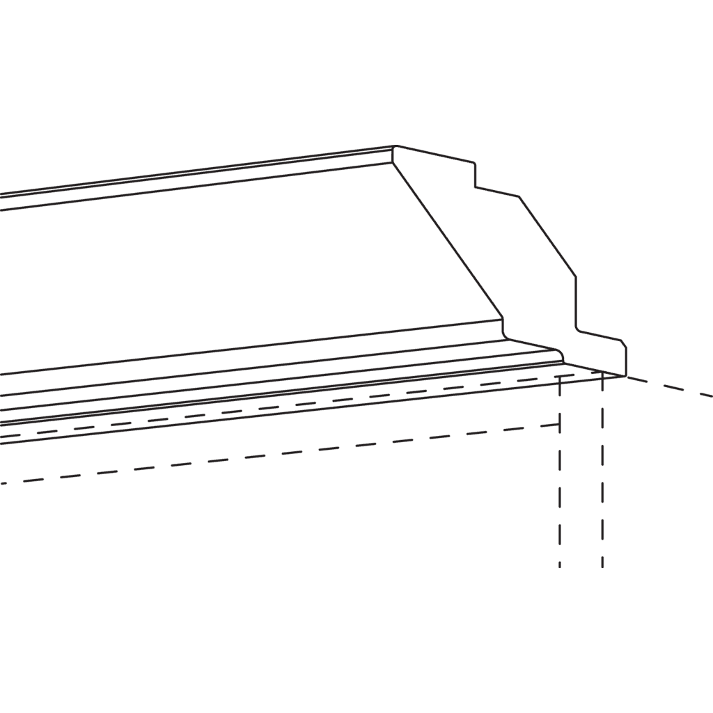 Kranzleiste, Landhausprofil,
modern