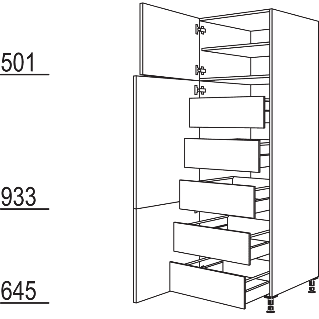 XL-Hochschrank