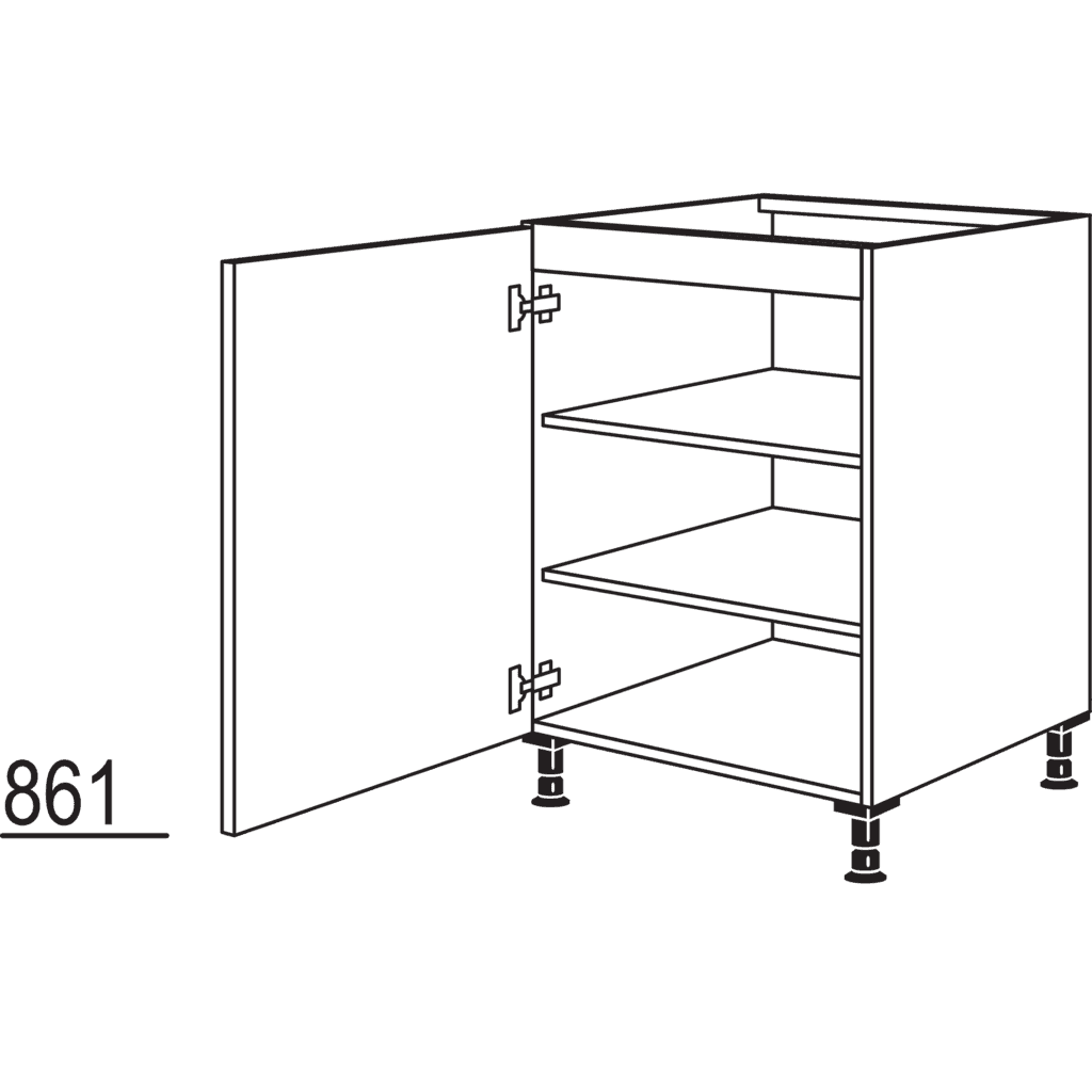 Maxi-Kochstellenschrank