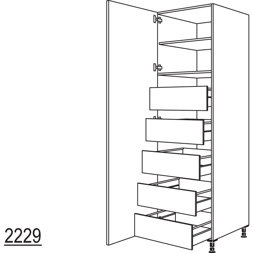 XL-Hochschrank