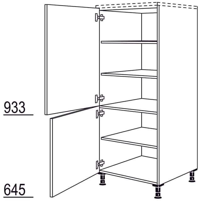 Geschirr-/ Vorratsschrank - 1