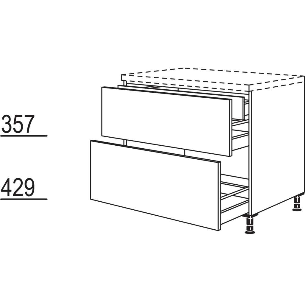 XL-Auszugschrank