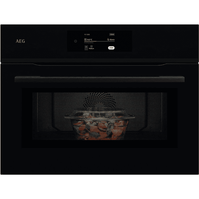 AEG Mikrowellen-
Kompaktbackofen CM7300B,
Schwarz