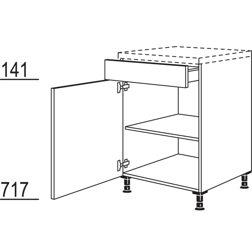 Maxi-Unterschrank