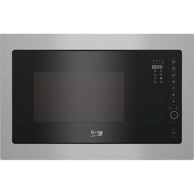 BEKO Mikrowelle BMOB20231X,
mit Linksanschlag
Edelstahl/Schwarz