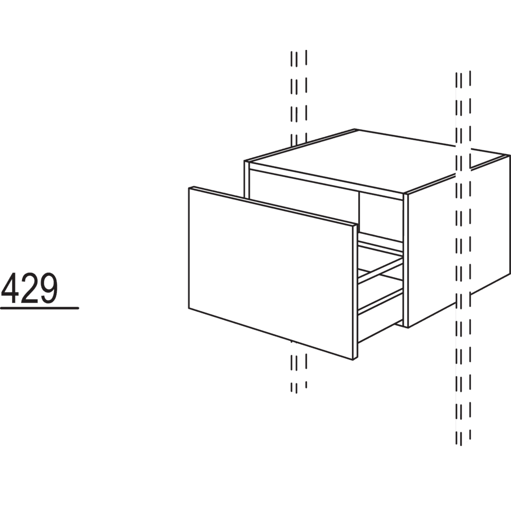 Auszugschrank
