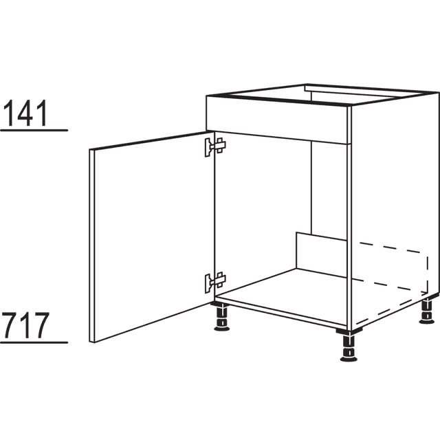 Maxi-Spülenschrank