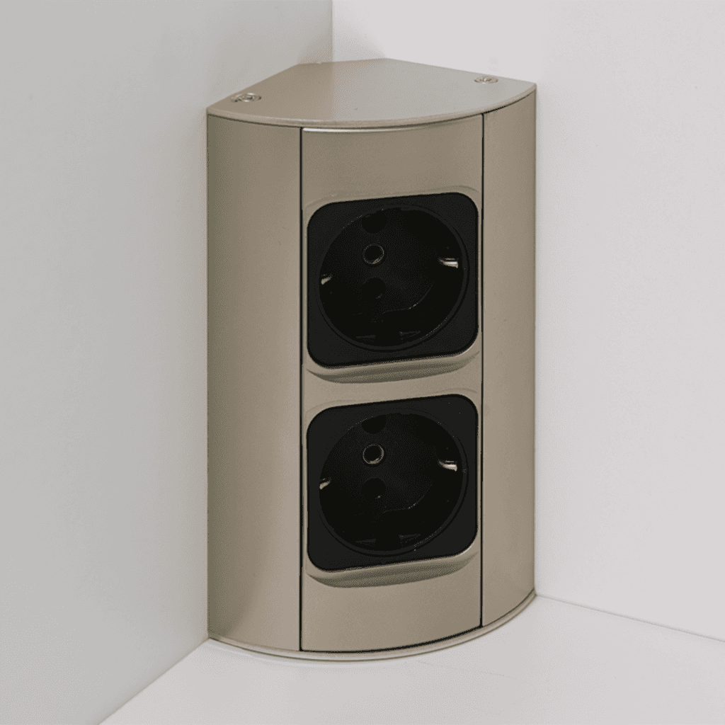 Doppelsteckdose Corner
