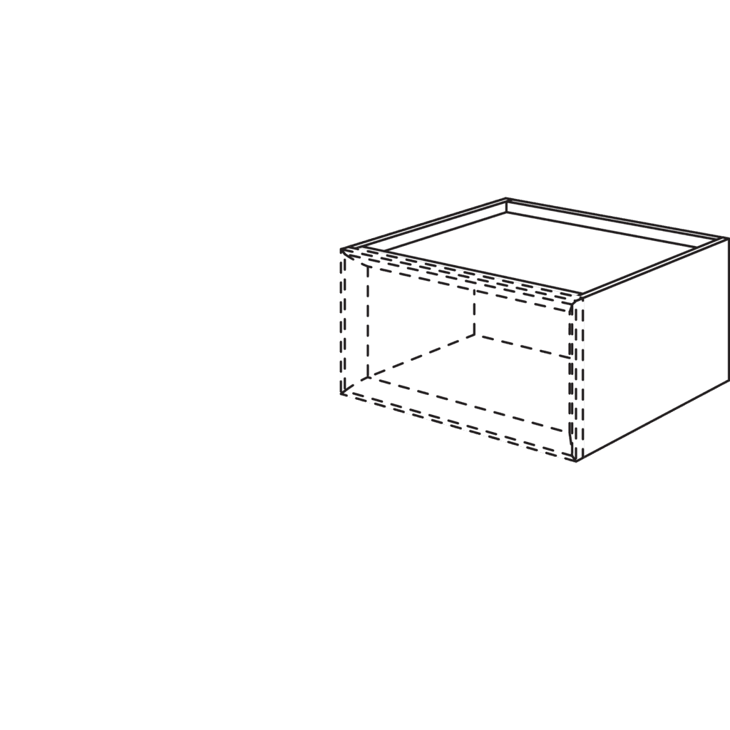 Unterschrankregal für
Regaleinsatz Case