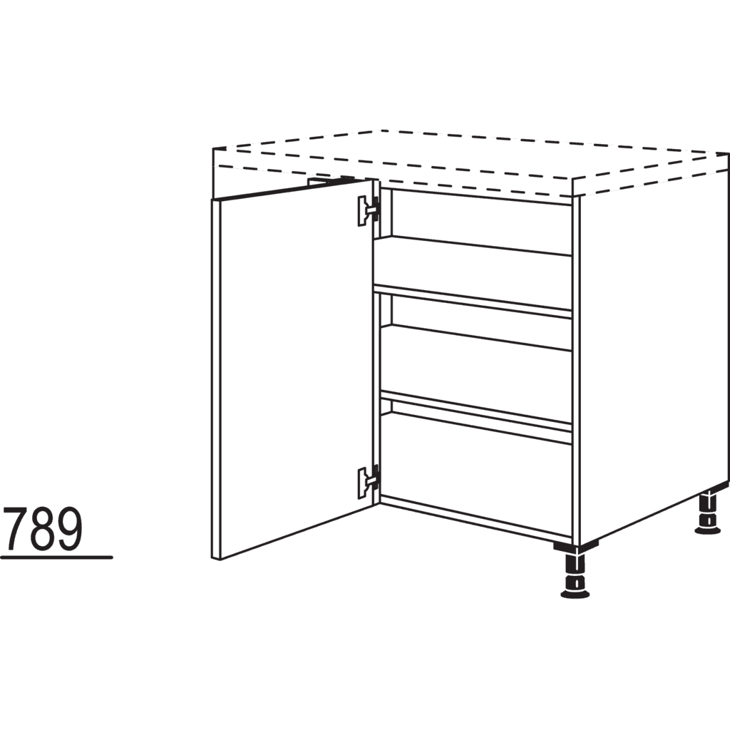 XL-Eckschrank