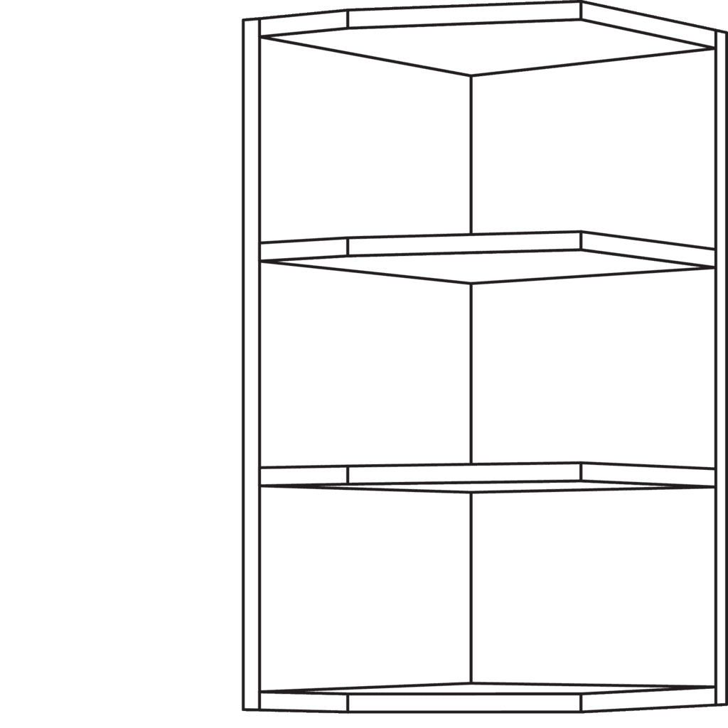 Wand-Abschlussregal