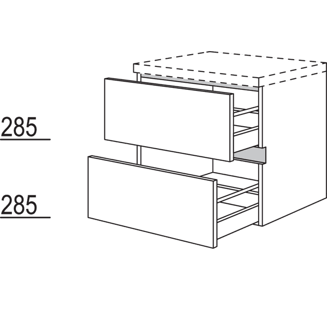 Auszugschrank