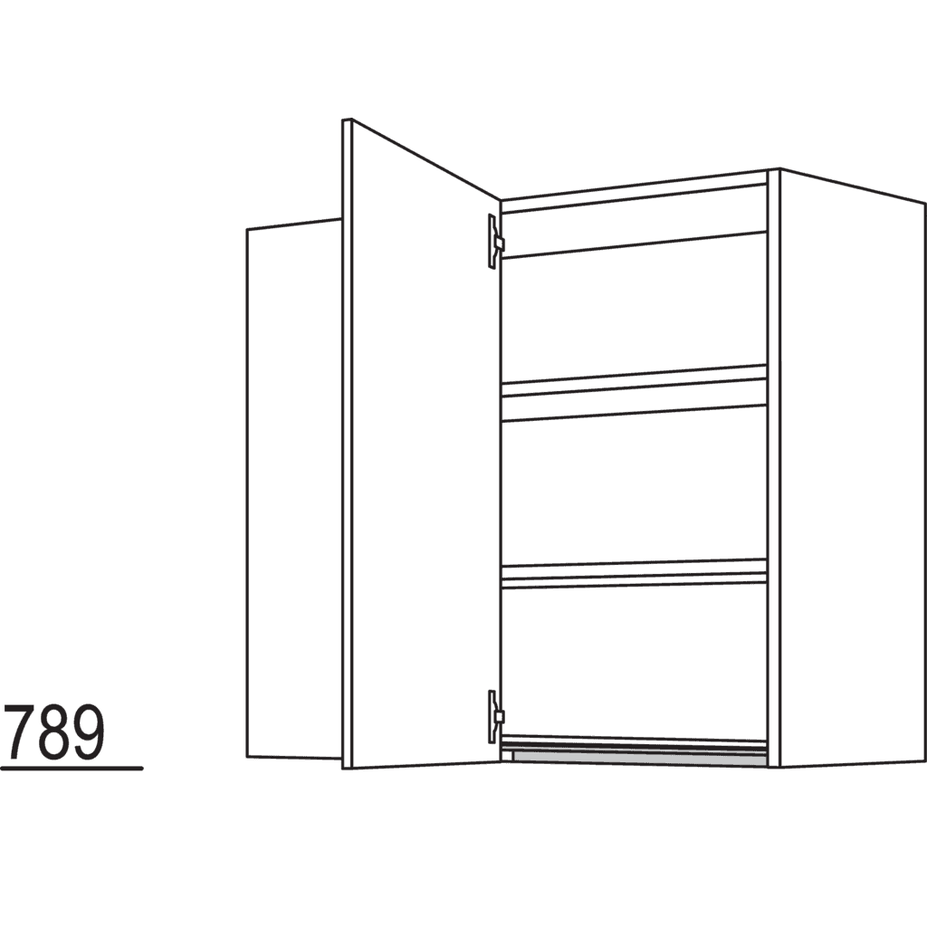 Wand-Eckschrank
