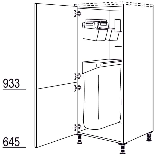 XL-Hochschrank mit
Ordnungssystem Laundry-Area - 1