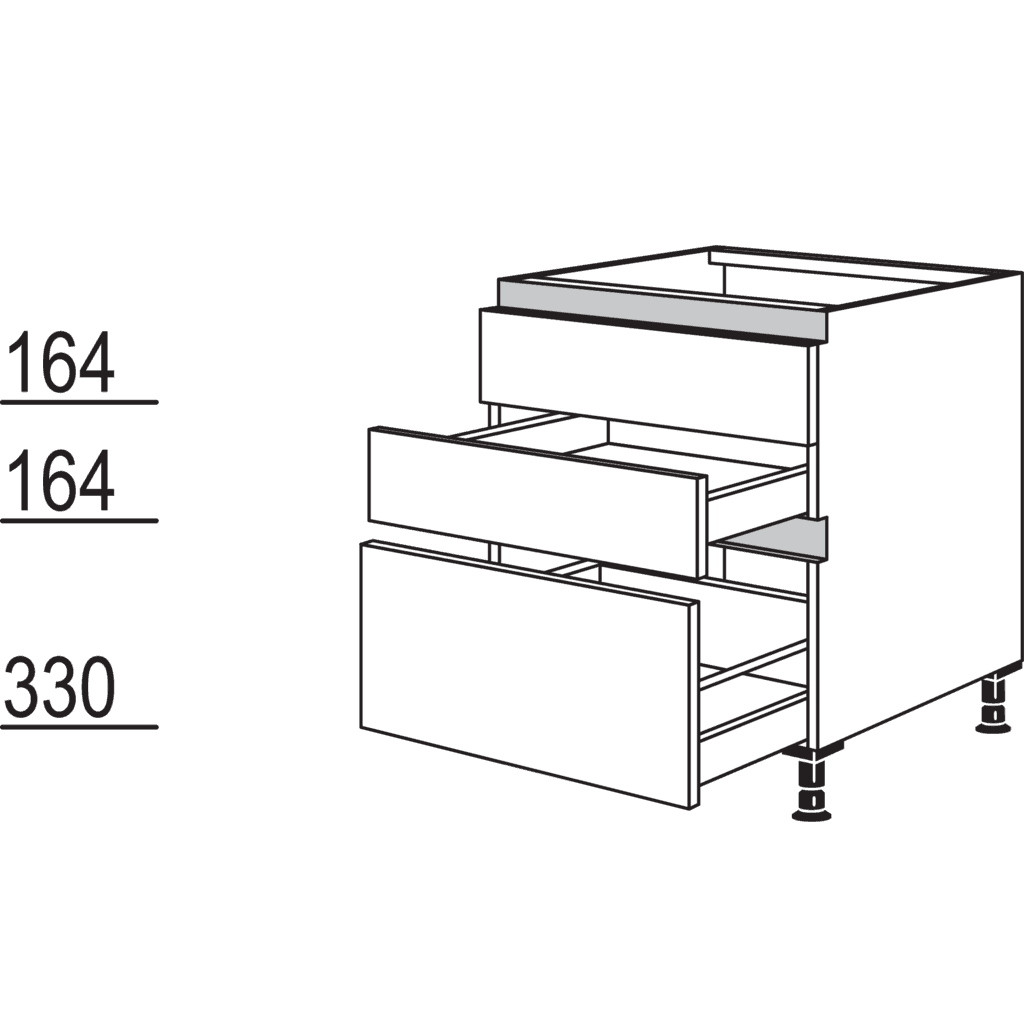 Spülen-Auszugschrank