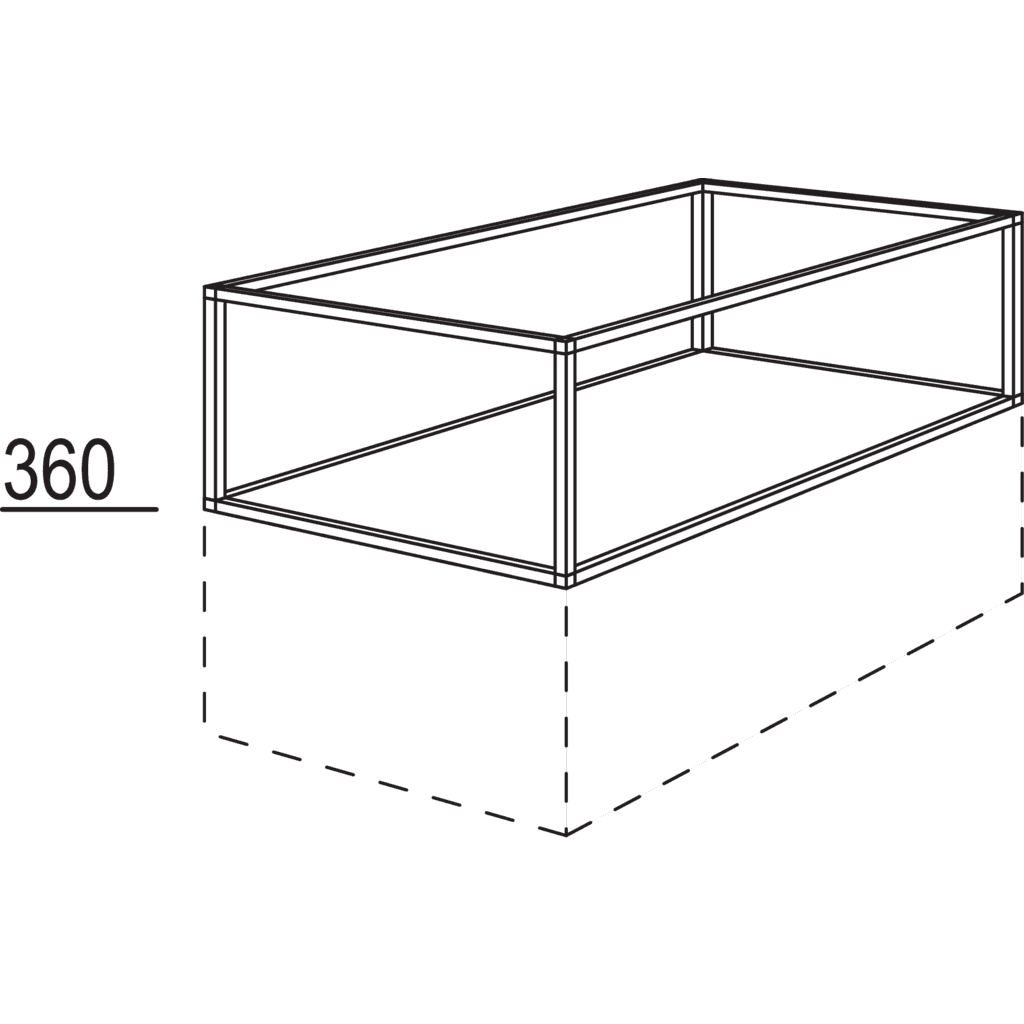 Abschlussregal Smartcube
für Raumplanungen