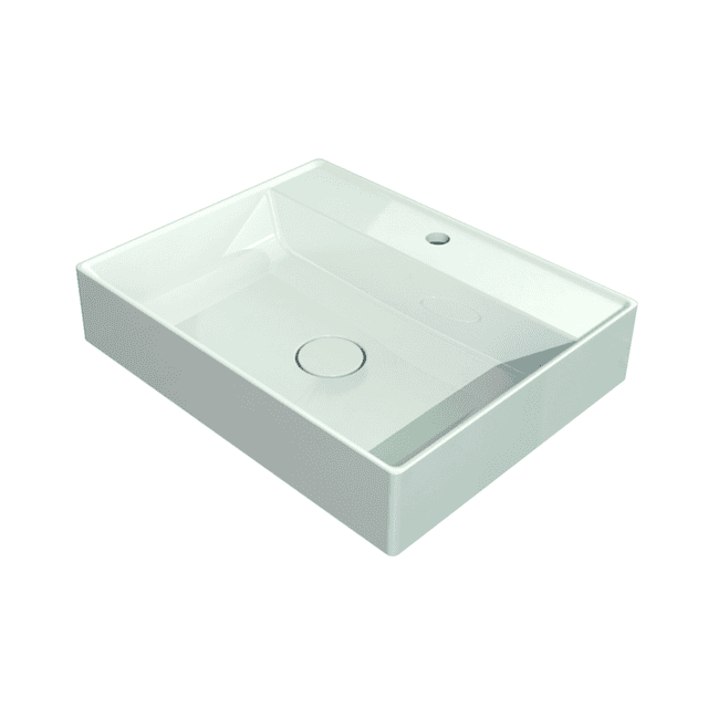 MARMITE: Aufbauwaschtisch WB
0517 C 600C ICC, Mineral
Composite, ohne Überlauf, Weiß