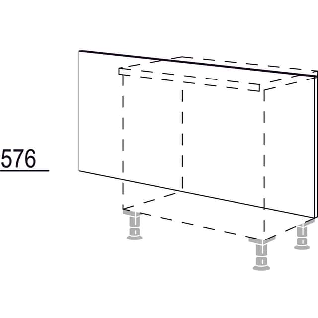 Rückwandverkleidung für
Sideboardplanungen - 1