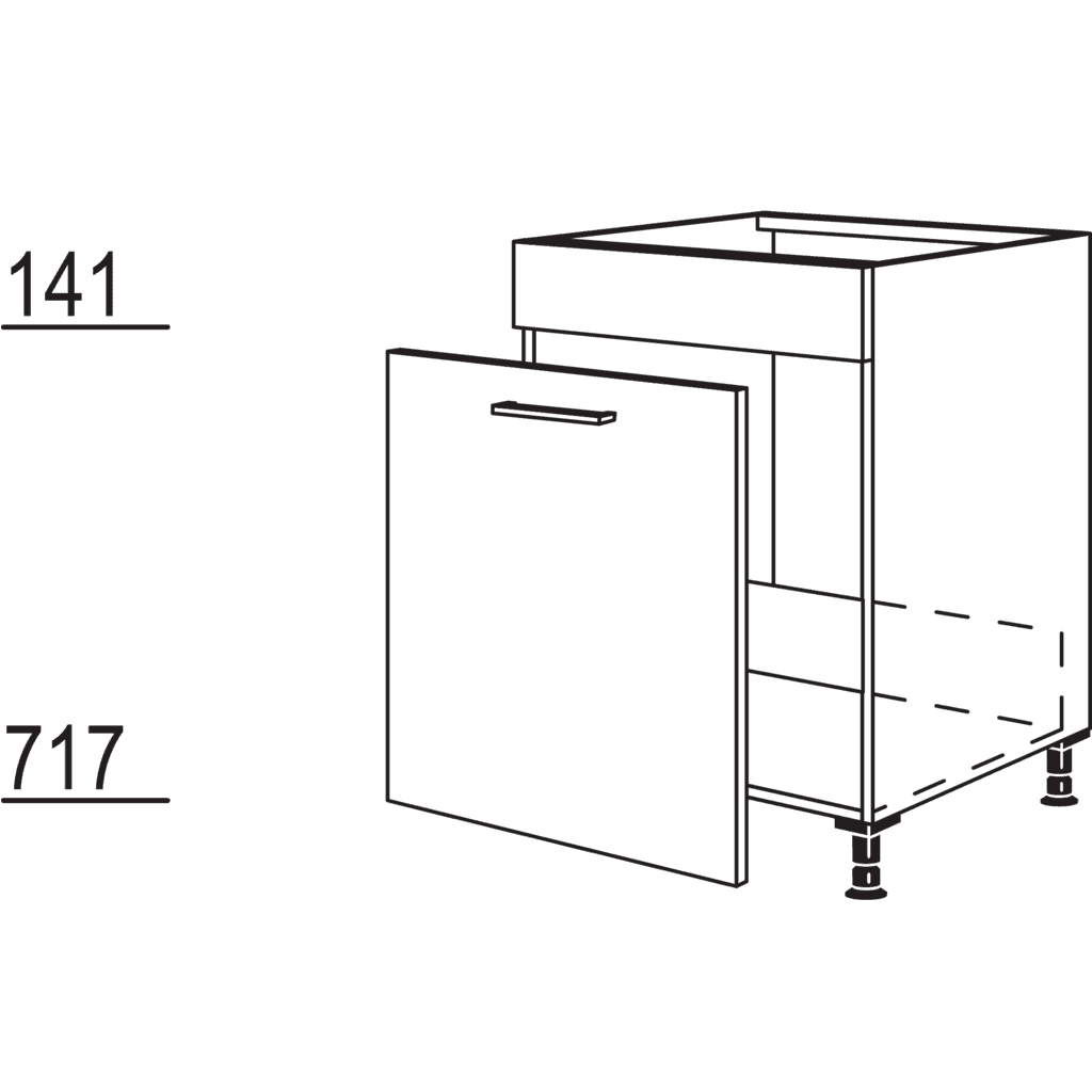 Maxi-Spülenschrank