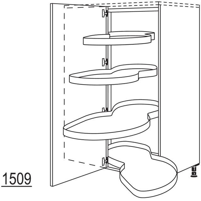 Eck-Highboard