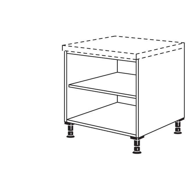 Mini-Unterschrankregal