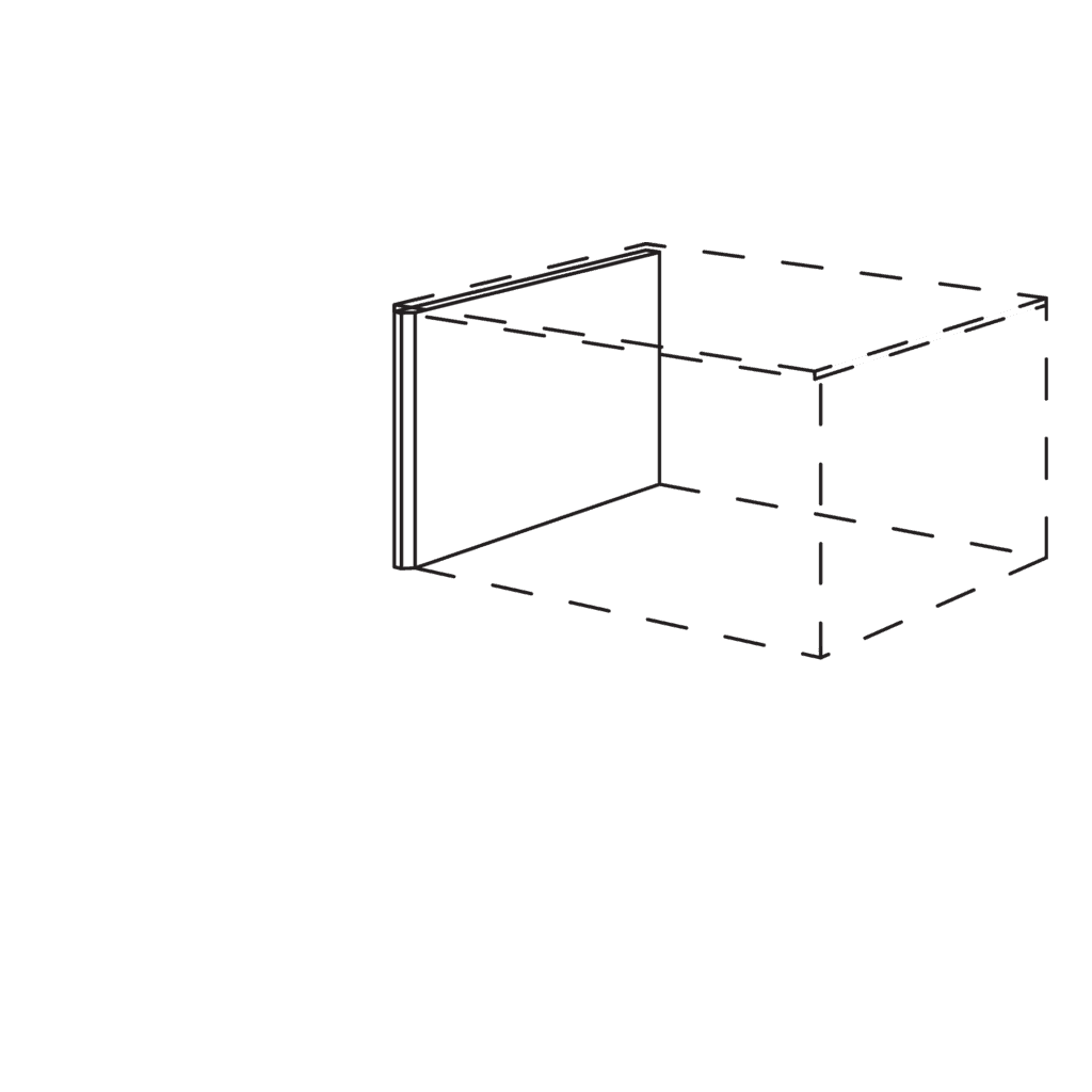 Facettenwange, 16 mm stark