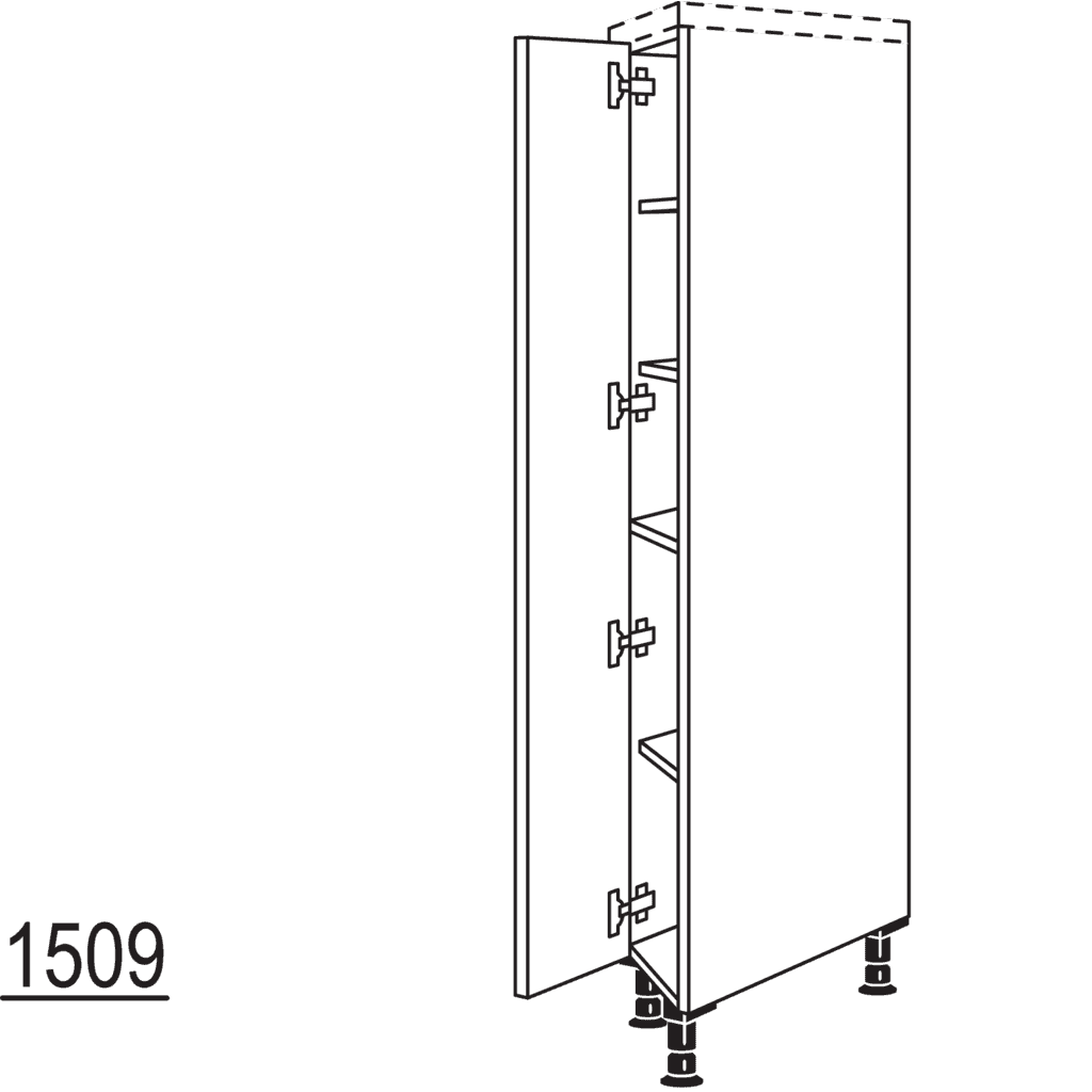 Highboard, diagonal