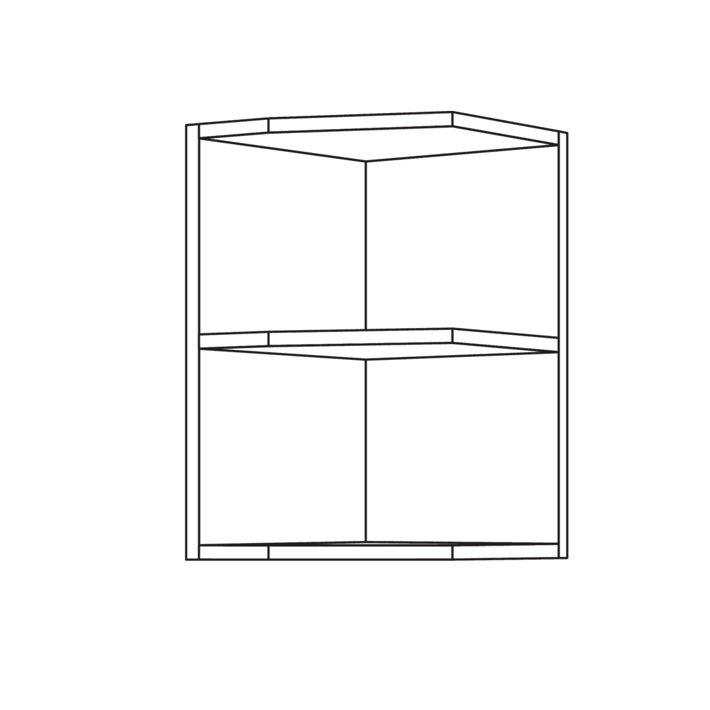 Wand-Abschlussregal