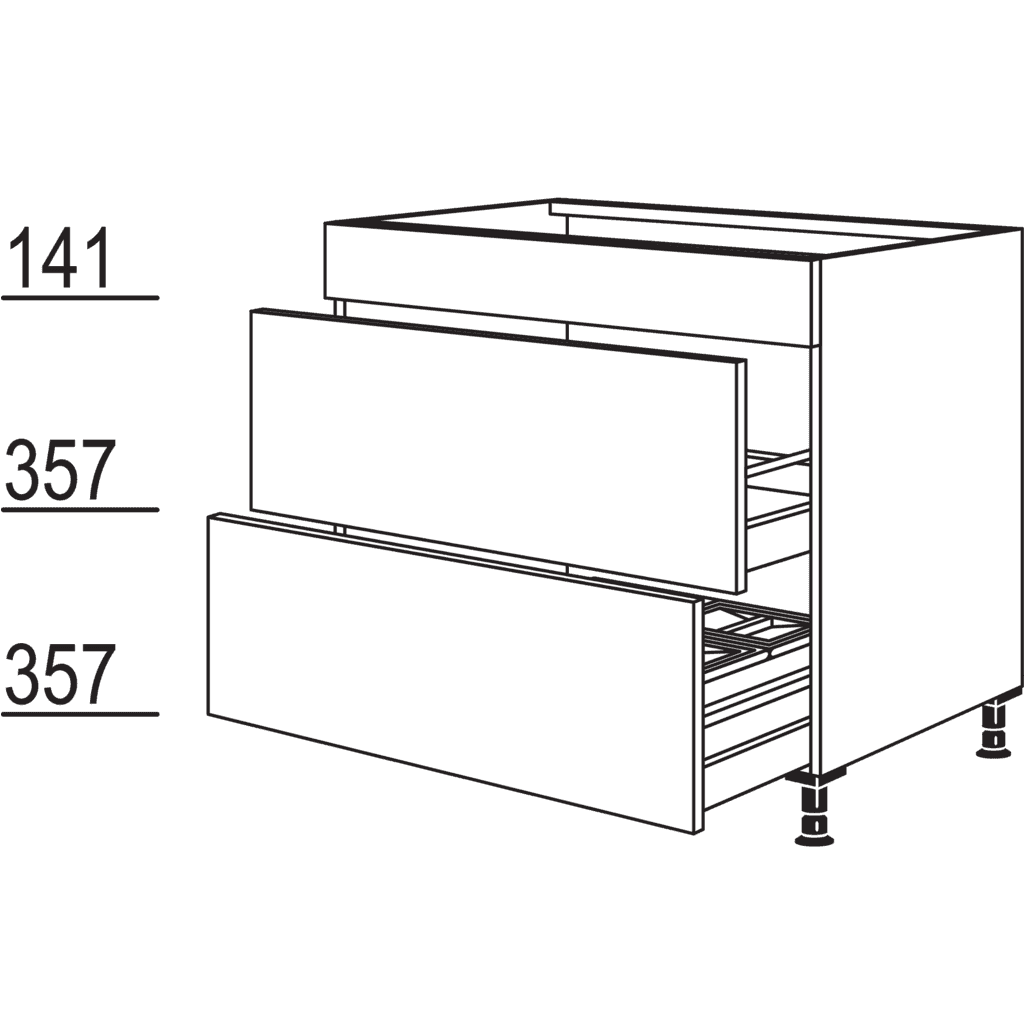 Maxi-Spülen-Auszugschrank
Flex 21