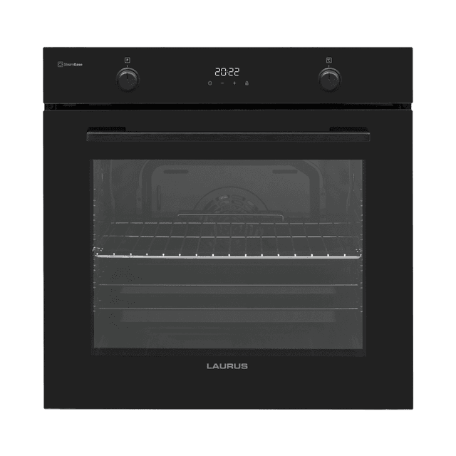 LAURUS Einbaubackofen LEB10BK
mit Hydrolyse, Schwarz