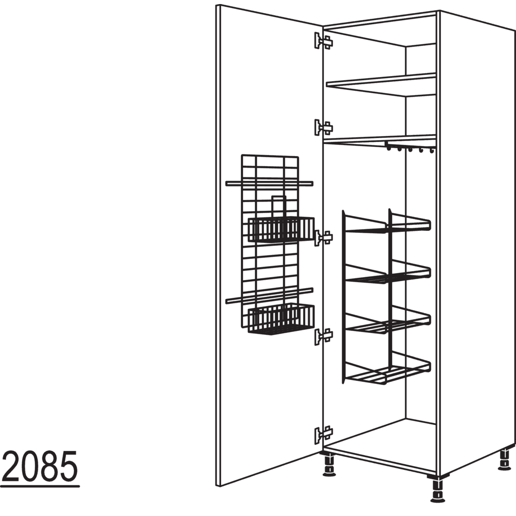 Besen-/ Geräteschrank