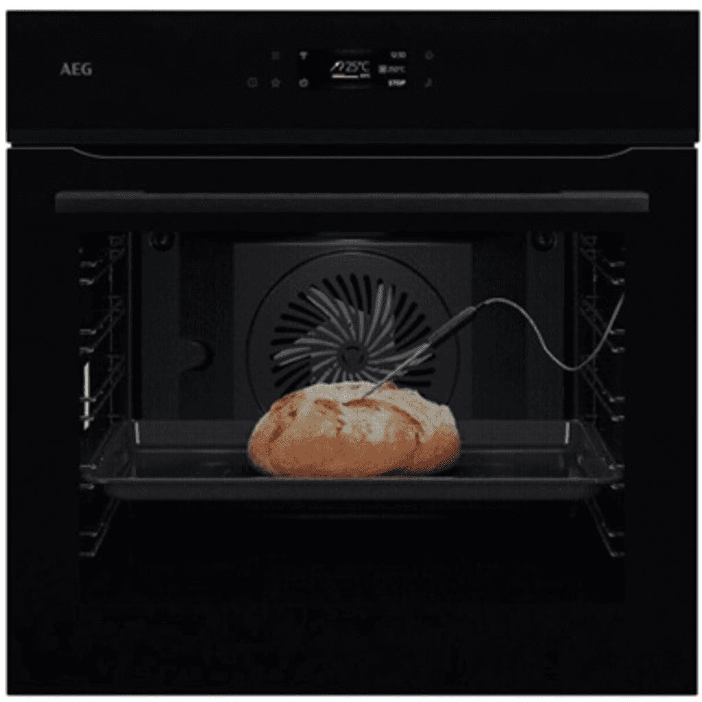 AEG Einbaubackofen BP6200B mit
Pyrolyse, Schwarz