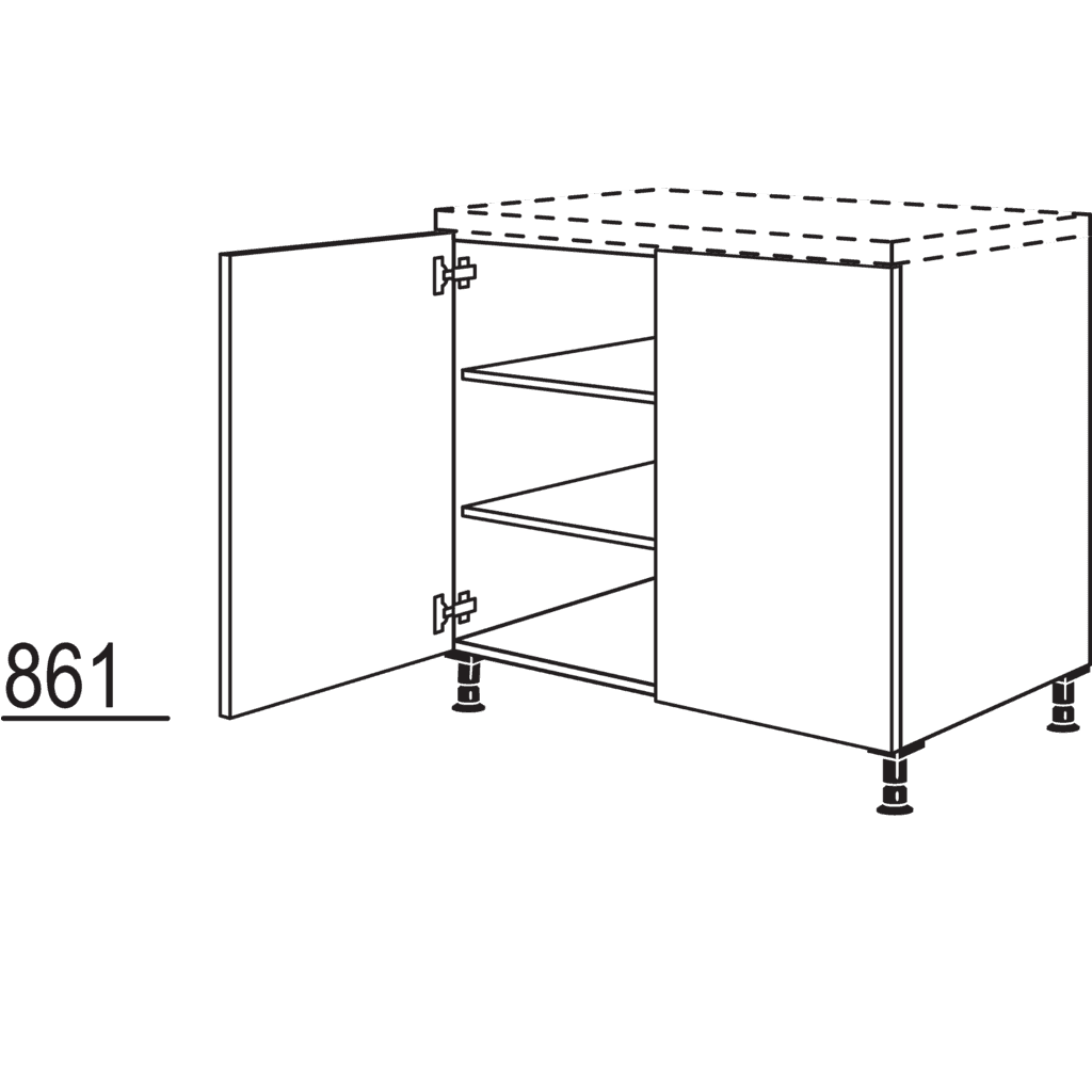 Maxi-Unterschrank