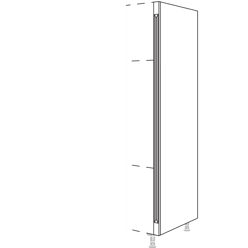 Hochschrank-Pilaster
für Hochschränke, Höhe 1