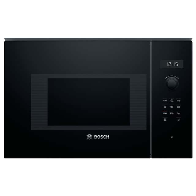 BOSCH Mikrowelle BFL524MB0,
mit Linksanschlag Schwarz