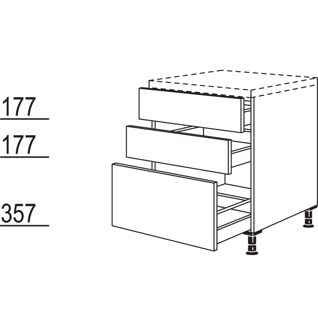 Auszugschrank