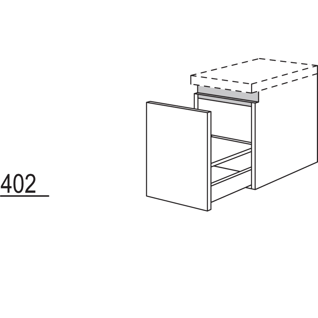 Auszugschrank