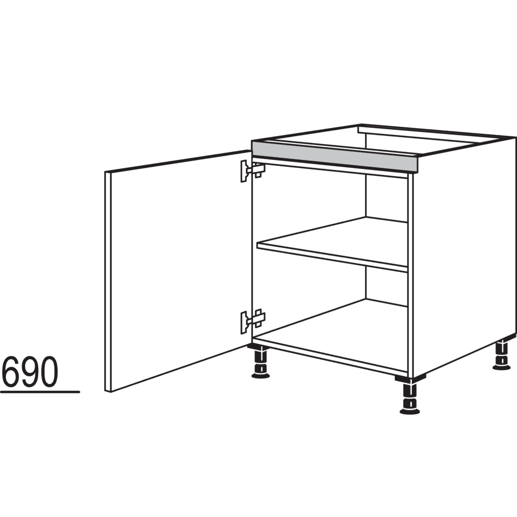 Kochstellenschrank