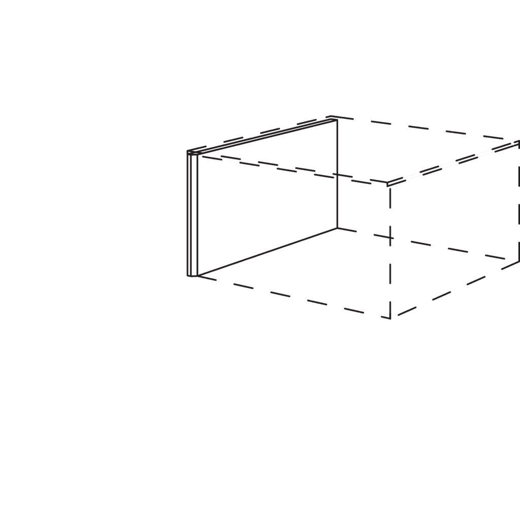 Facettenwange, 16 mm stark