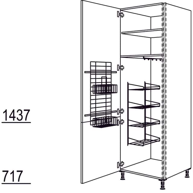 Besen-/ Geräteschrank - 1