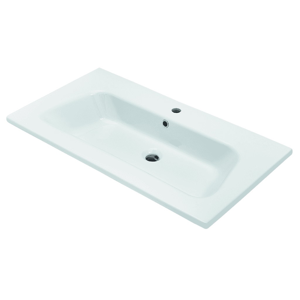 DISEGNO CERAMICA:
Möbelwaschtisch LAVABO BLOB
900, Keramik, Weiß Hochglanz
