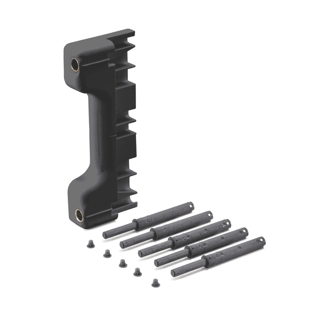 Mechanische Öffnungs-
unterstützung mit
Bohrschablone für grifflose