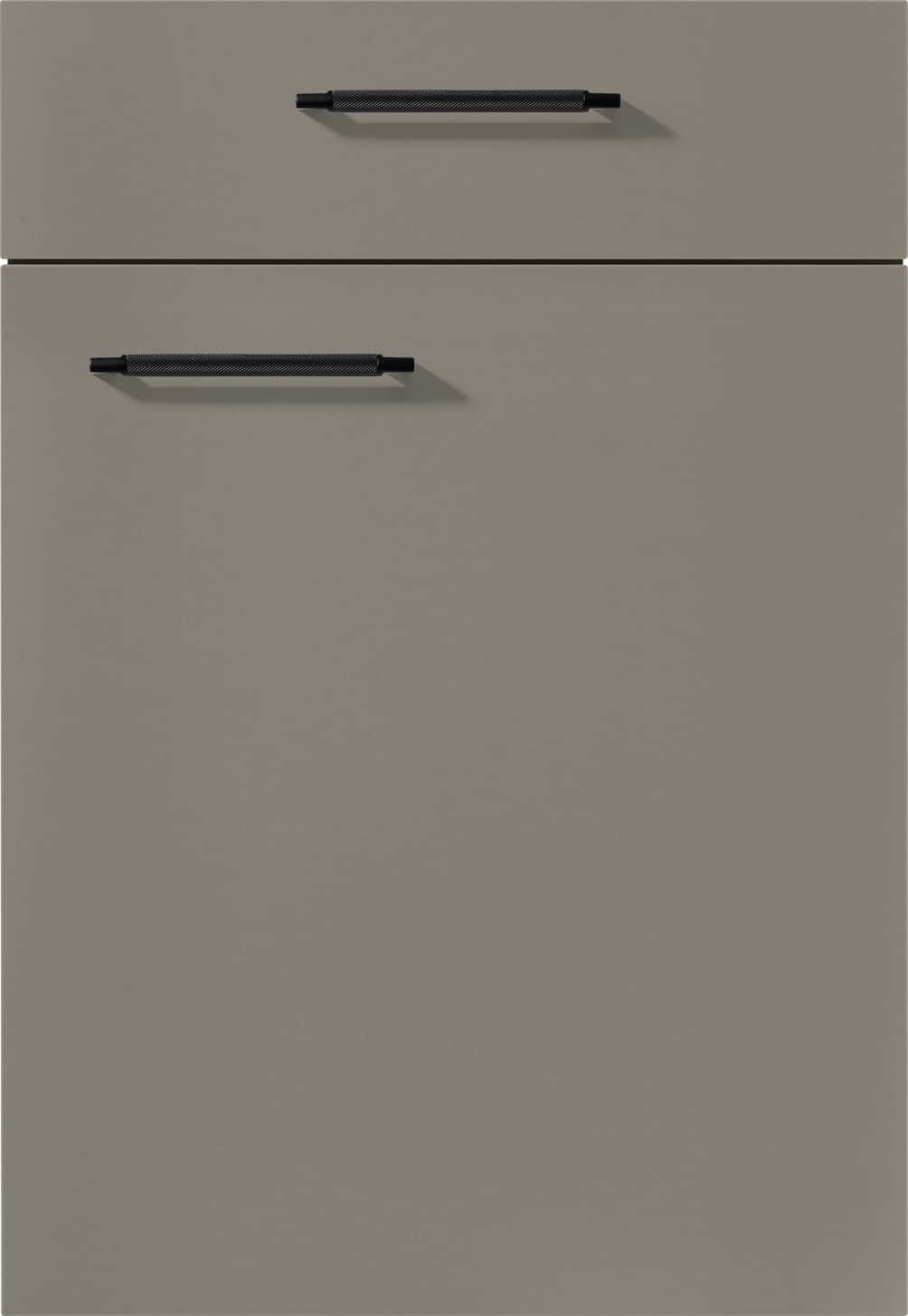 Easytouch Front von Nobilia in 970 Lacklaminat, Taupegrau ultramatt