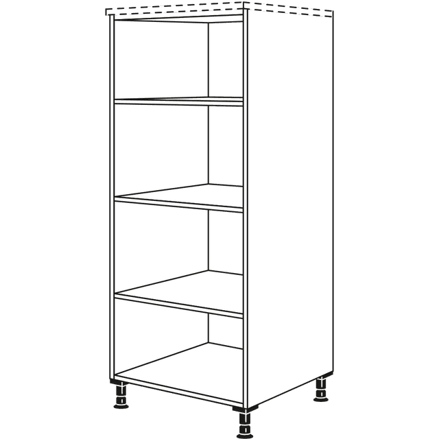 Nobilia Highboard Regale für Küchen und Bäder sowie Hauswirtschaftsräume