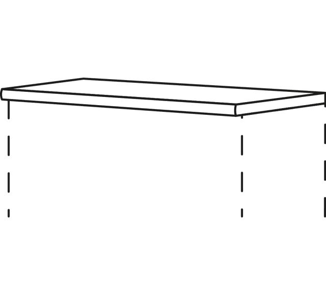 Nobilia Bad Abdeckboden 10 mm Stärke