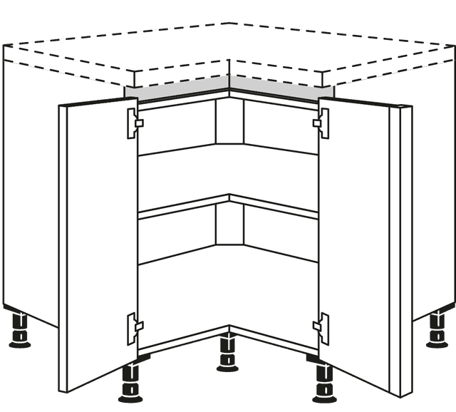 Nobilia Line N Eck-Unterschrank