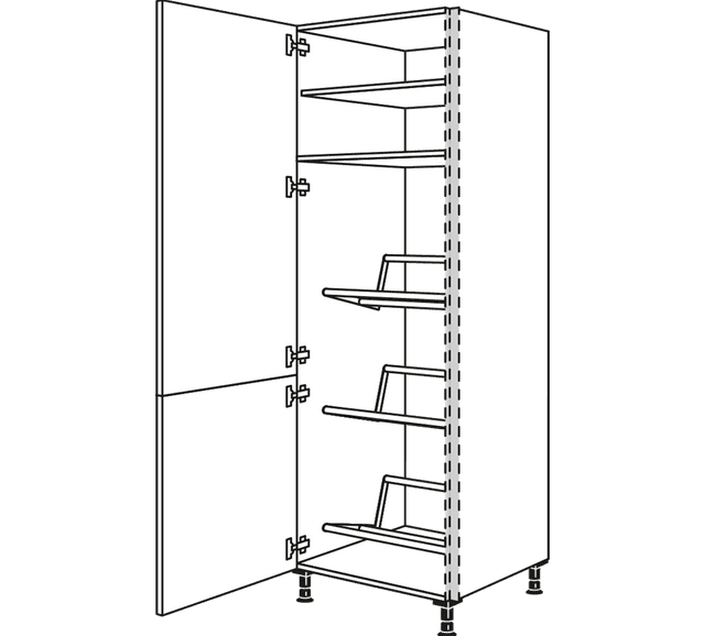 Nobilia Line N Hochschrank für Stauraum