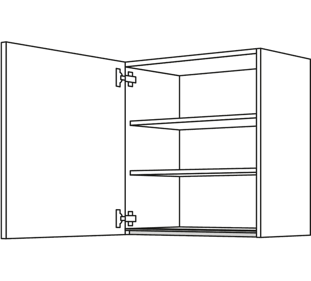 Nobilia Line N Wandschrank mit Tür für Küchenplanungen