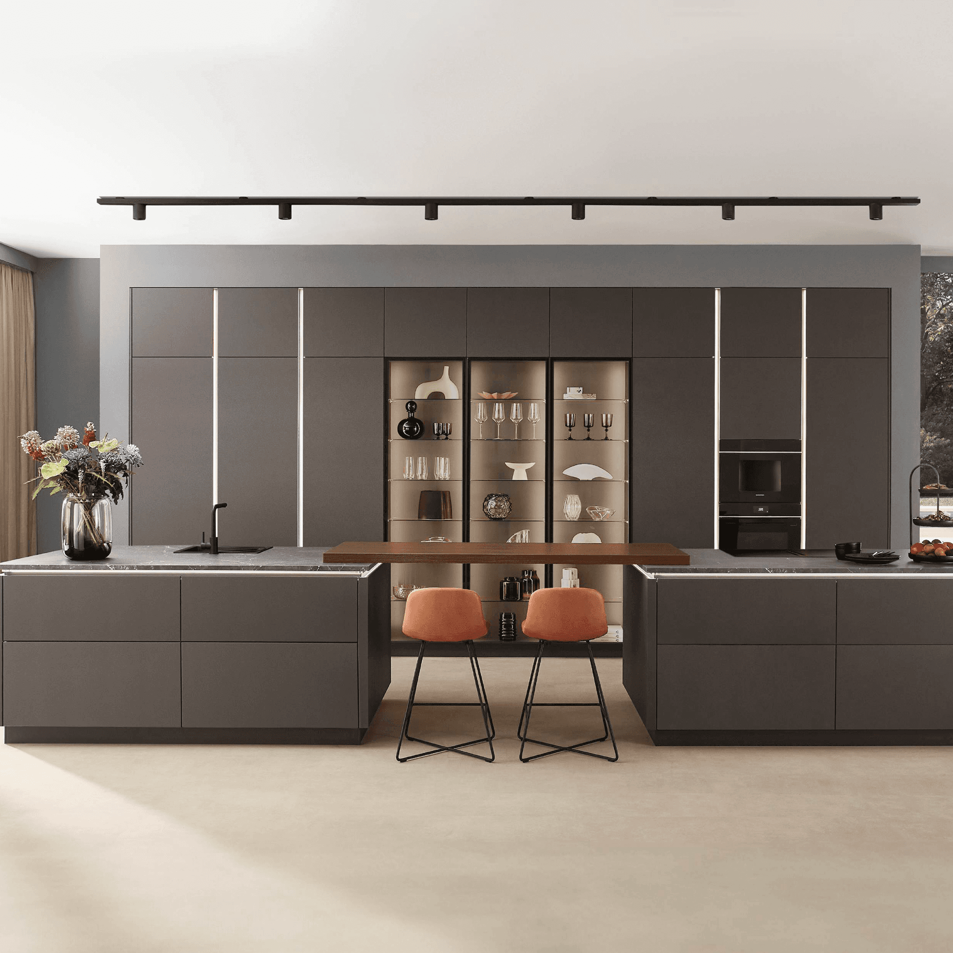 Nobilia Frontenten in 5050 Coffee Perfect Matt
